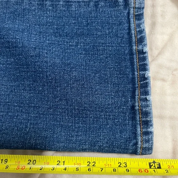 Abercrombie & Fitch Womens Jeans Sz 25 Blue The Ankle Straight Ultra High Rise - Picture 10 of 10